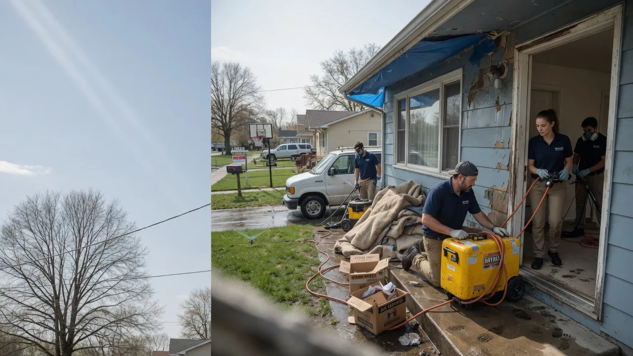 Basement Flood Cleanup in Stockholm, WI near me